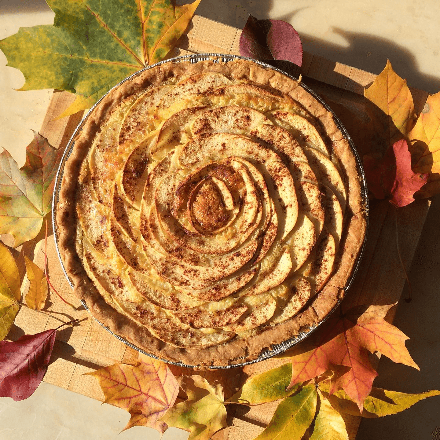 Apple Frangipane Tart
