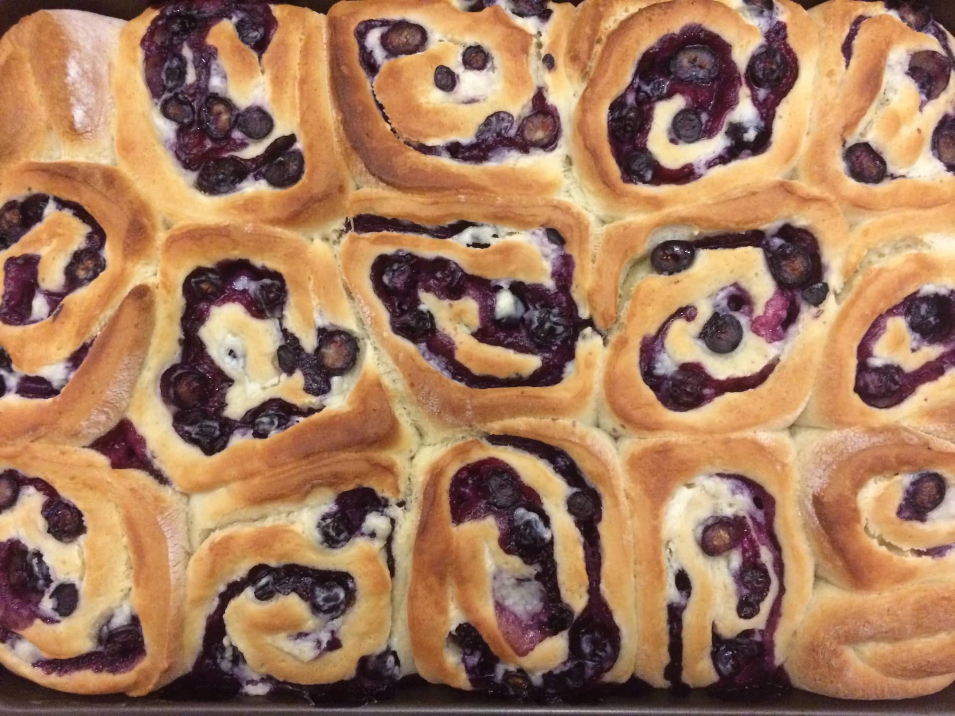 Blueberry Rolls