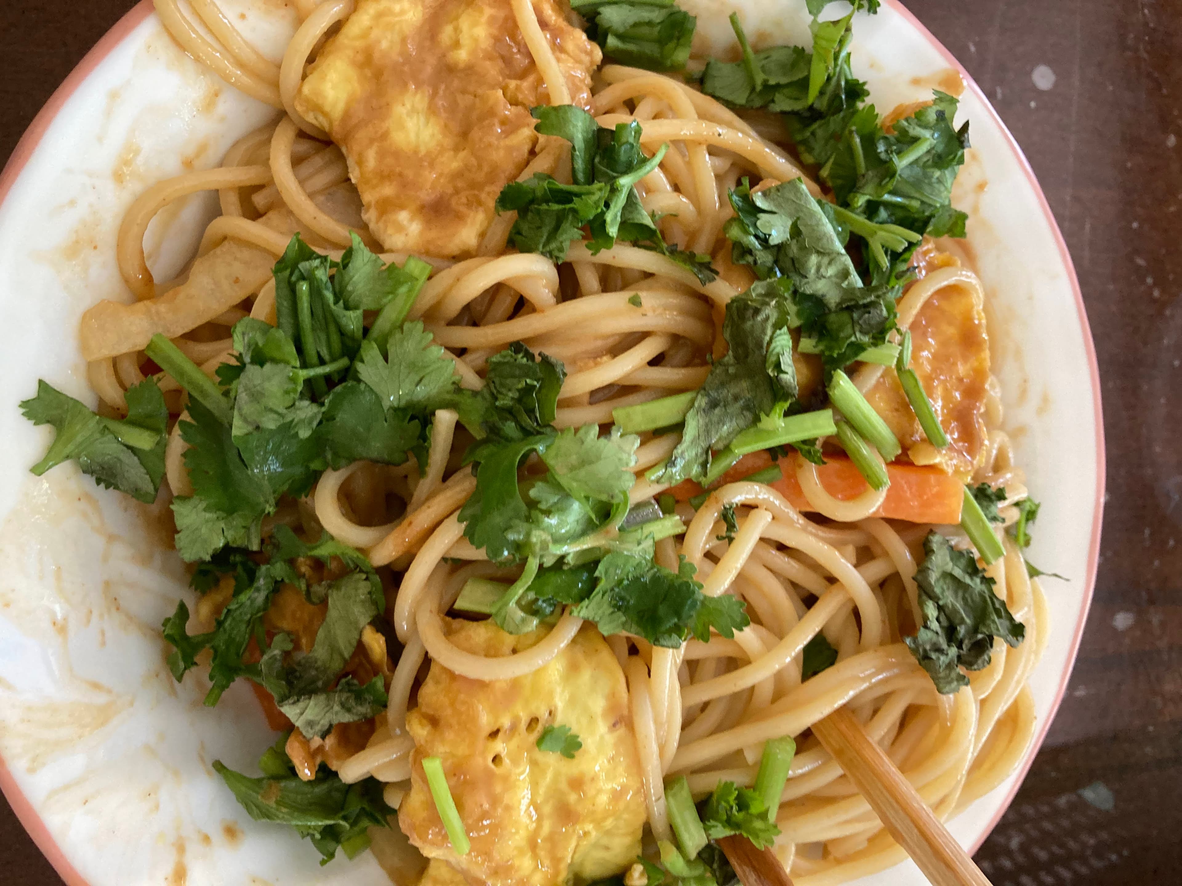 Thai Chicken Peanut Noodles